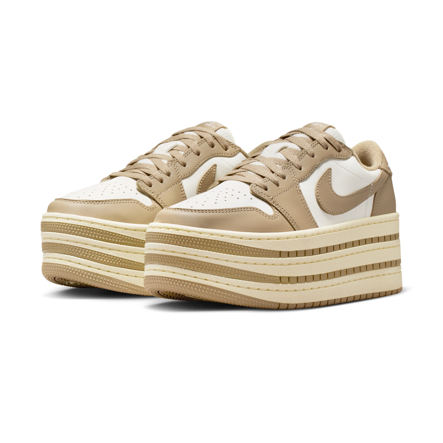 Jordan 1 Low Triple Stack Khaki Sail (Women's)