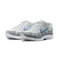 Nike P-6000 White Metallic Silver Blue