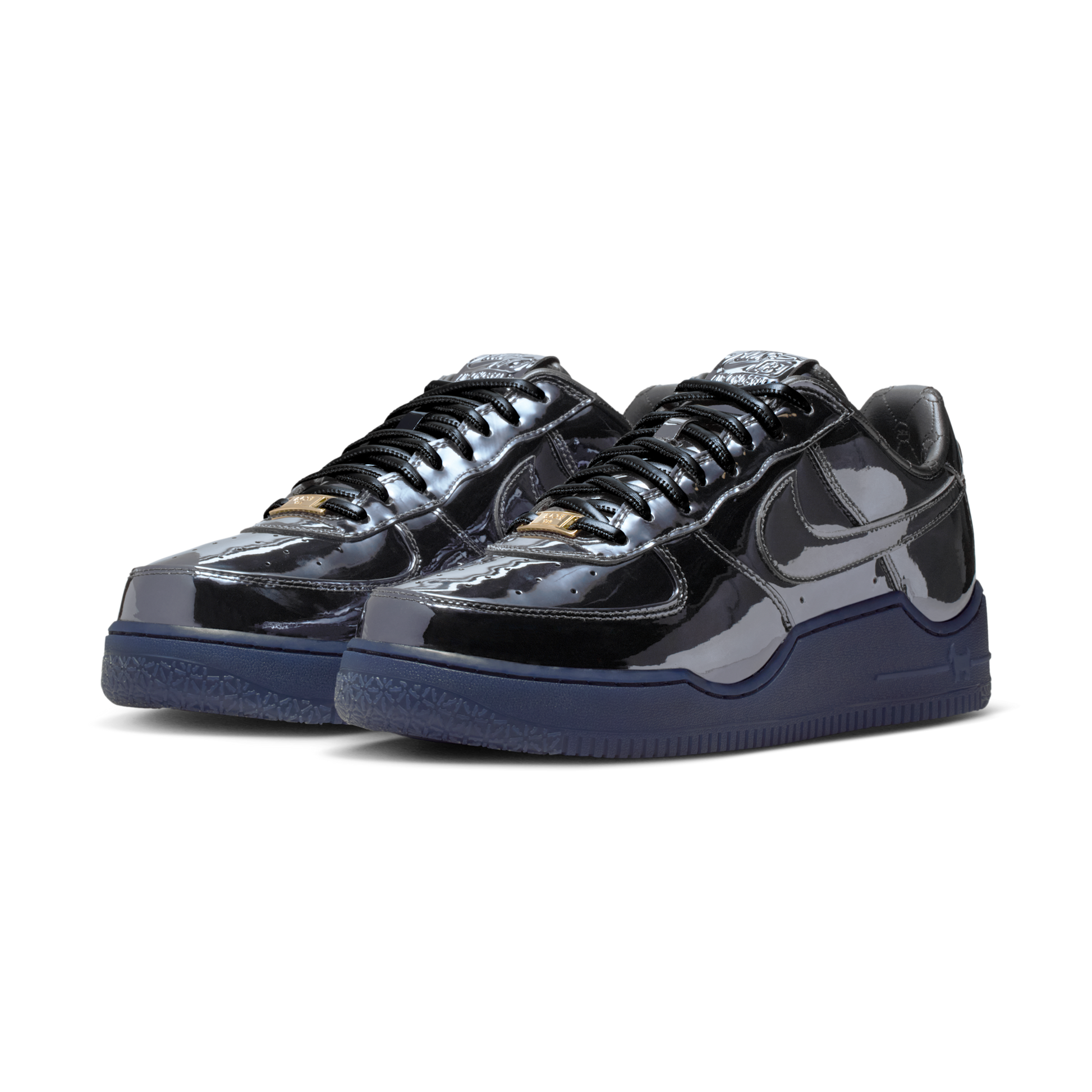 Nike Air Force 1 Low LeBron James Black Patent