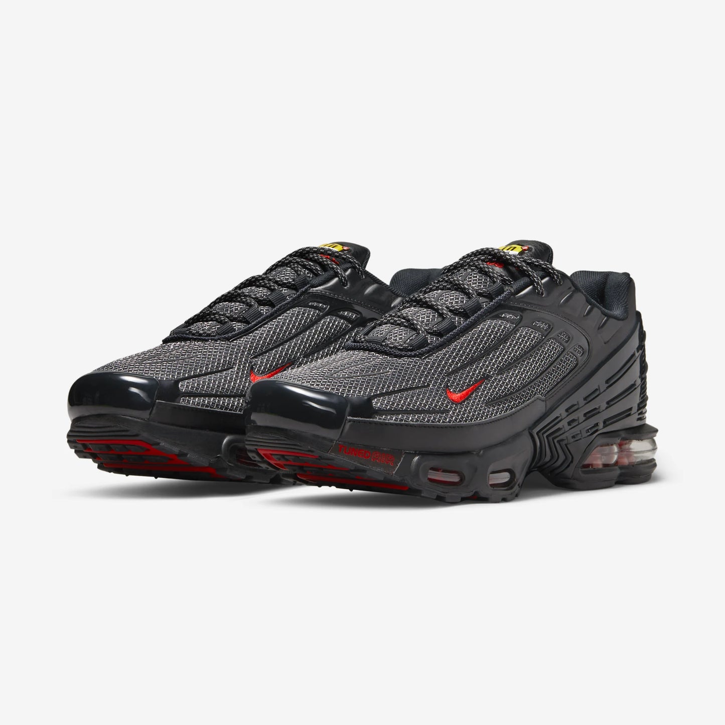 Nike Air Max Plus 3 Black Reflective Silver University Red