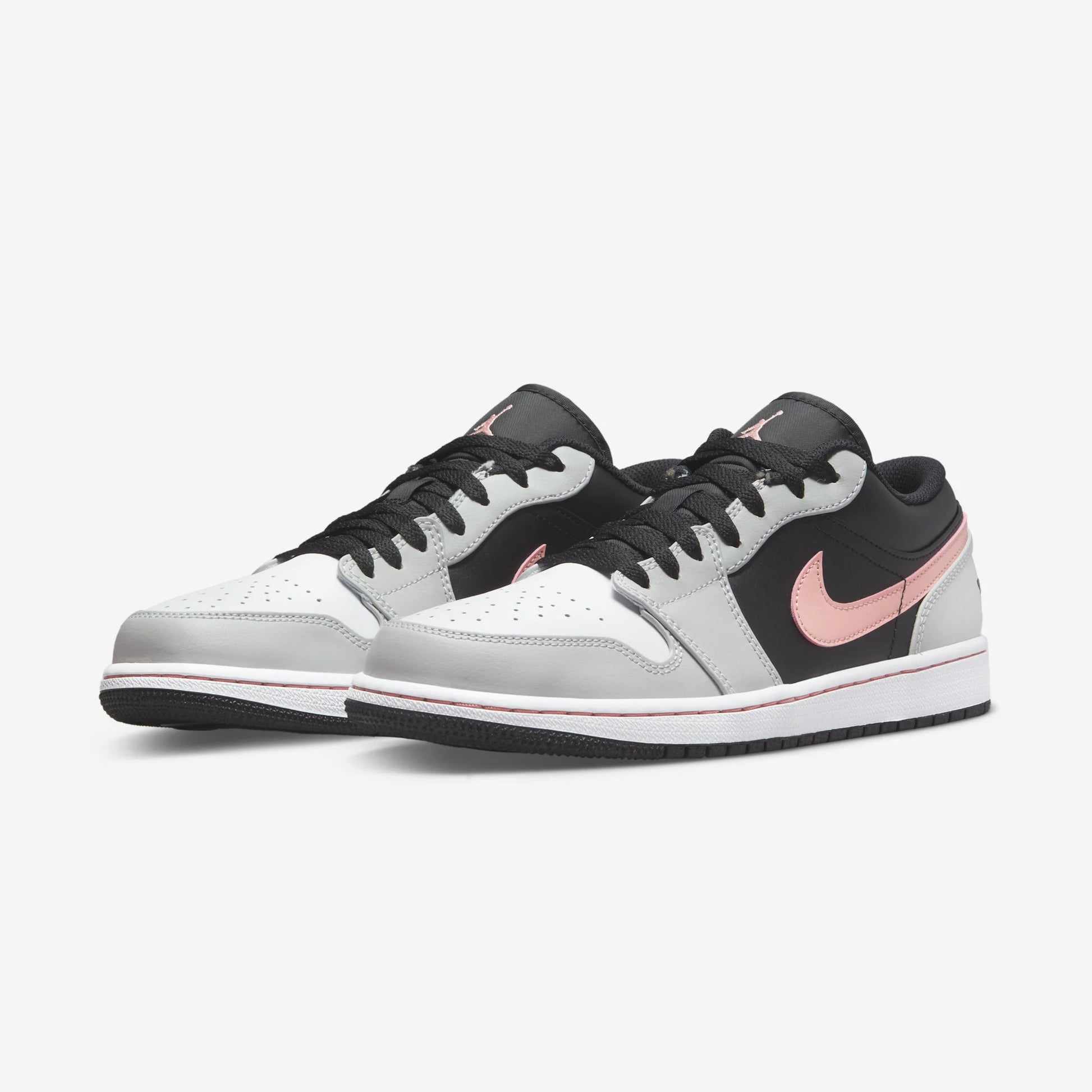 Jordan 1 Low Black Grey Pink
