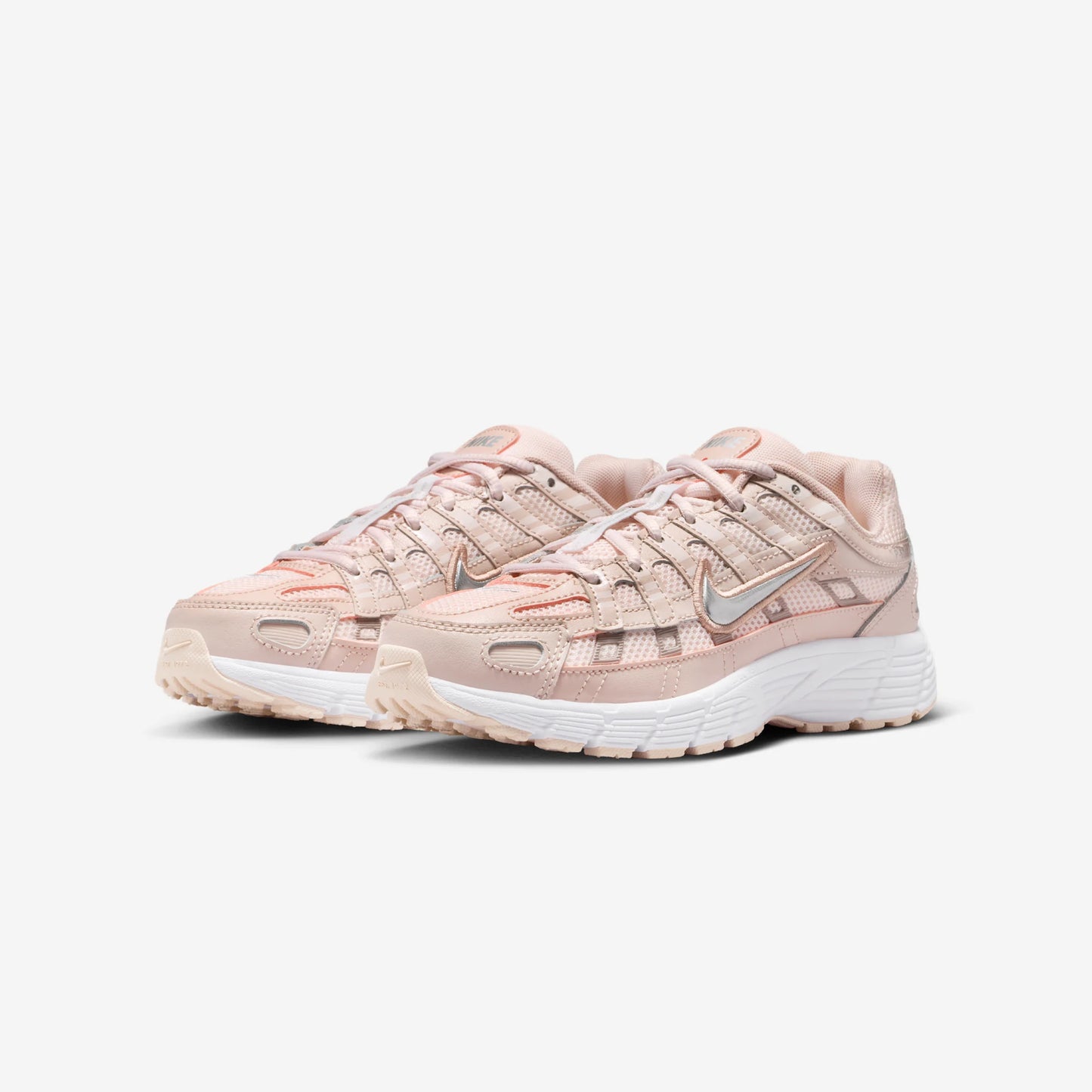 Nike P-6000 Light Soft Pink Metallic Silver (GS)