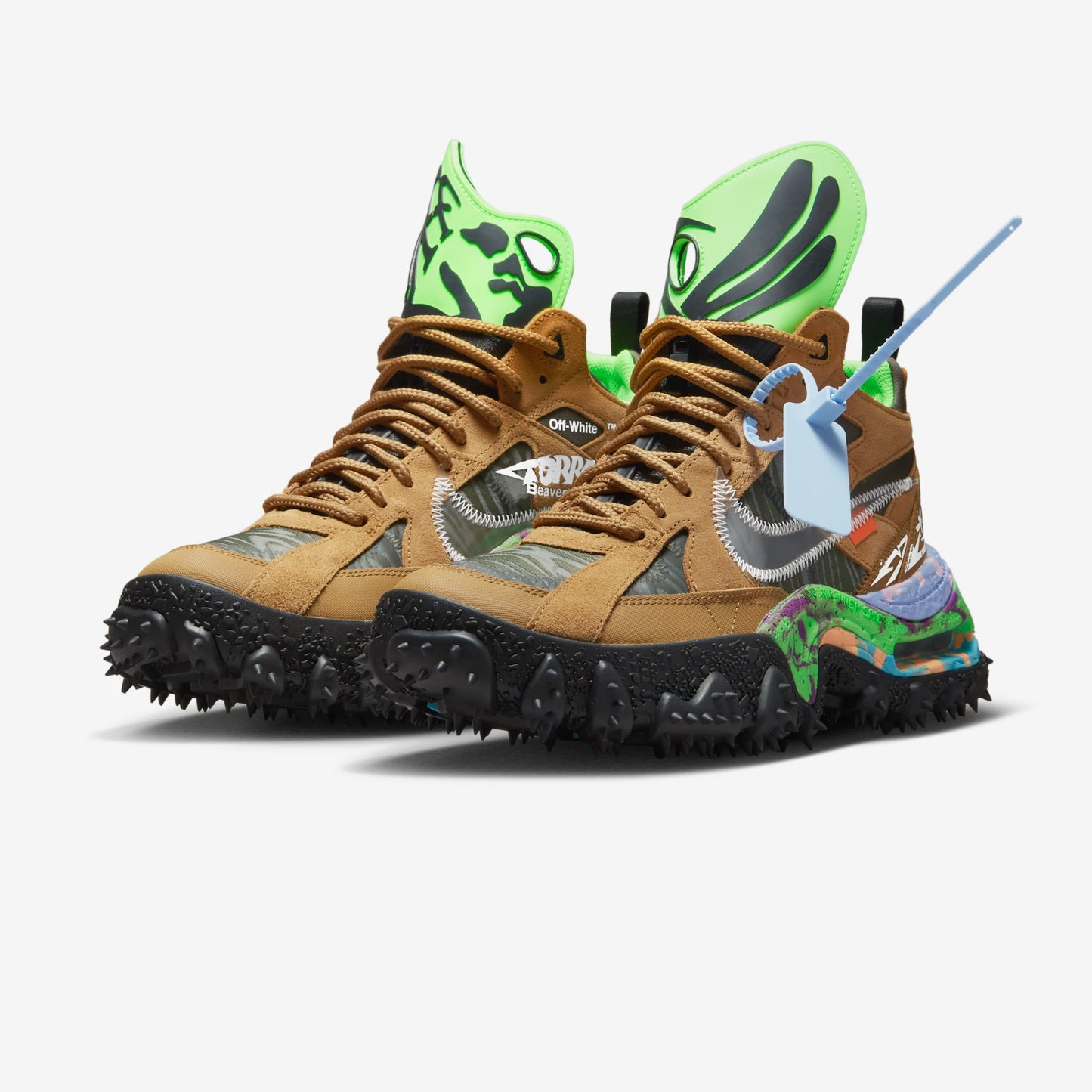Nike Air Terra Forma Off-White Wheat Green Strike
