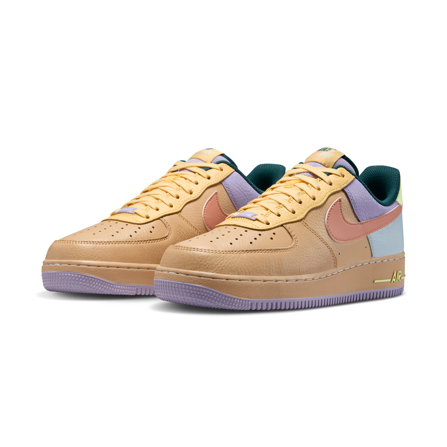 Nike Air Force 1 Low '07 Sesame Hydrangeas Soft Yellow Apricot Agate