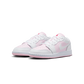 Jordan 1 Low Pink Foam Fire Red White (GS)