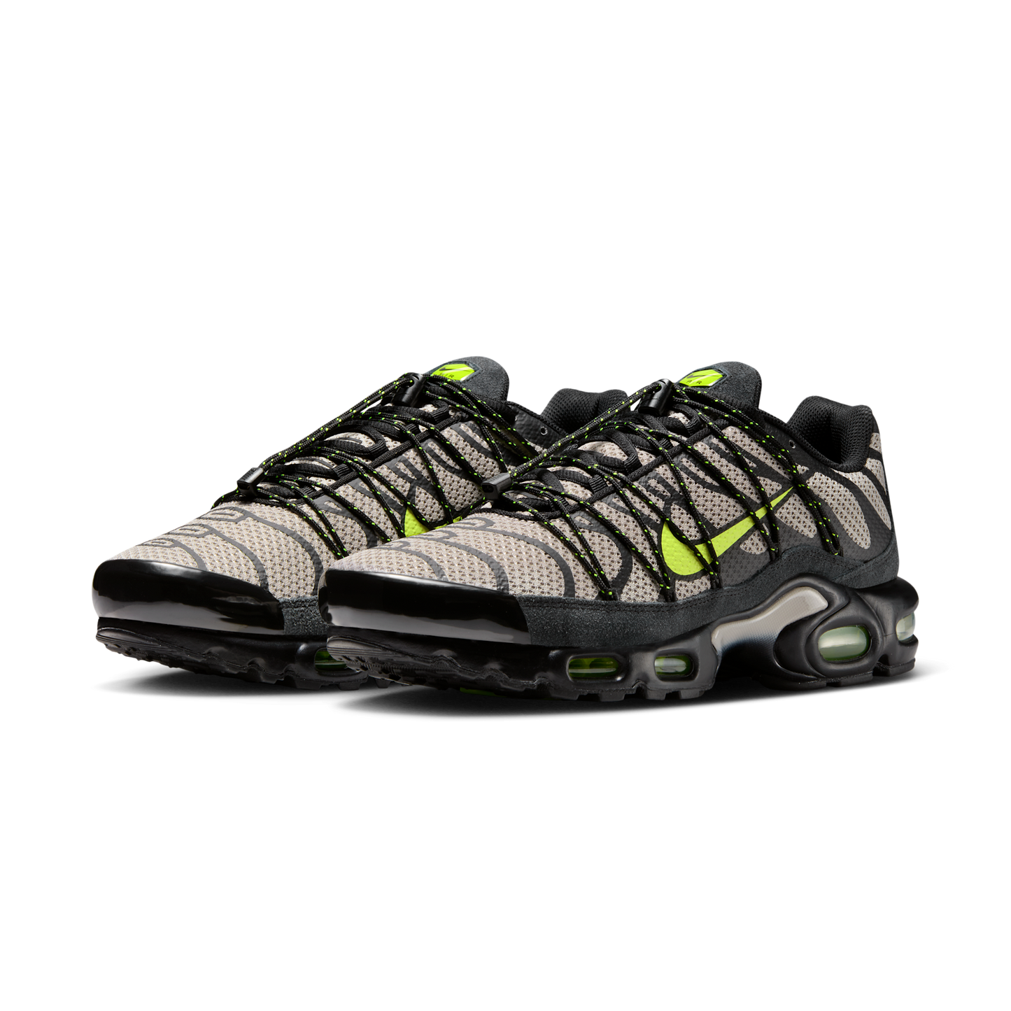 Nike Air Max Plus Utility Black College Grey Volt