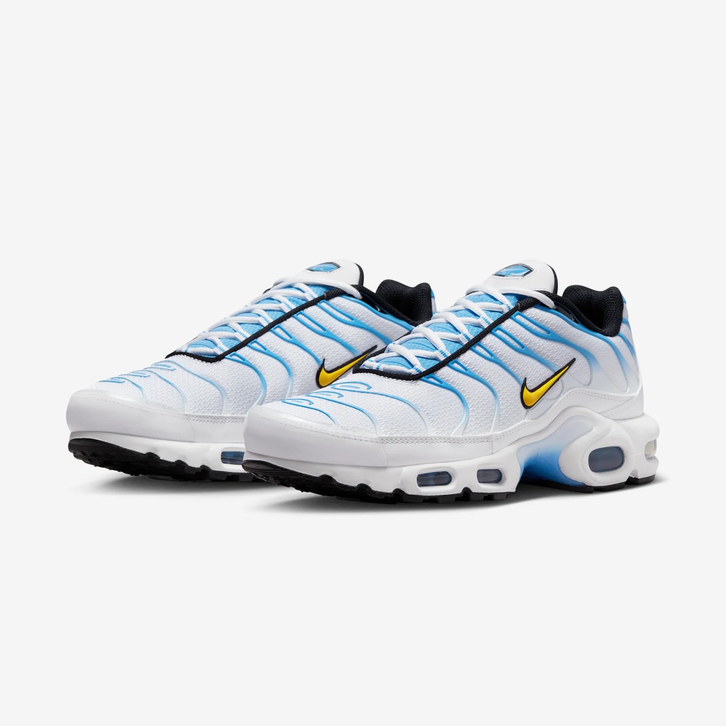 Nike Air Max Plus White University Blue Gold