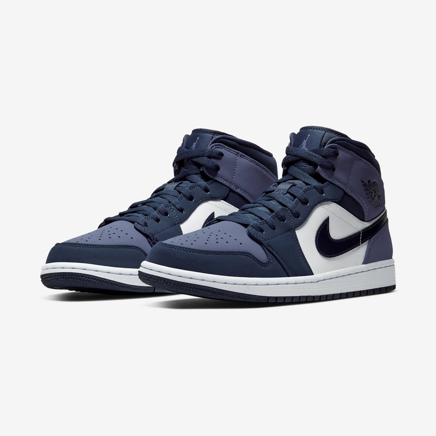 Jordan 1 Mid Obsidian Sanded Purple