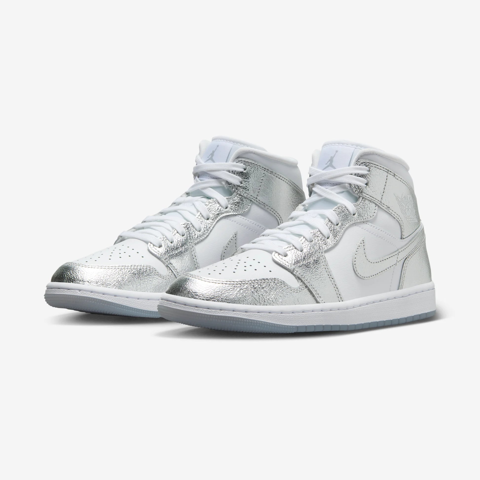 Jordan 1 Mid SE Metallic Silver (Women's)