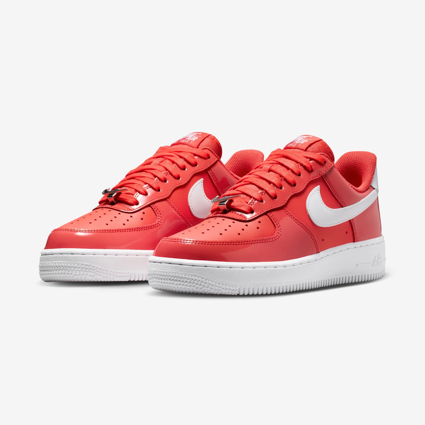 Nike Air Force 1 Low '07 Patent Light Crimson White (Women's)