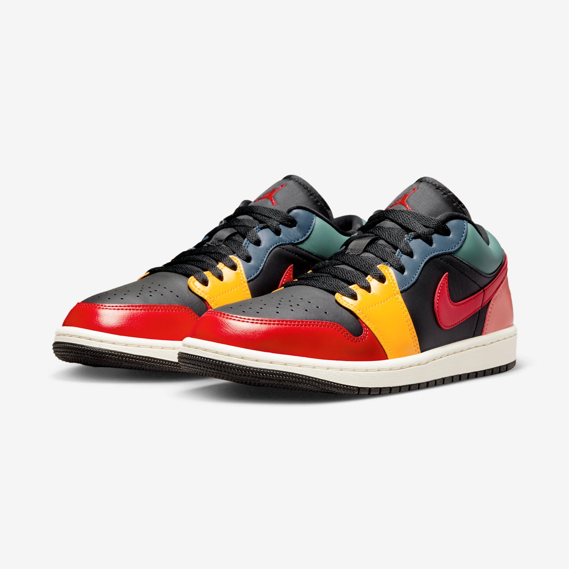 Air Jordan 1 Low SE Black Multi-Color (Women's)
