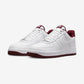 Nike Air Force 1 Low '07 White Dark Beetroot