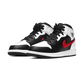 Jordan 1 Mid White Black Chile Red (GS)