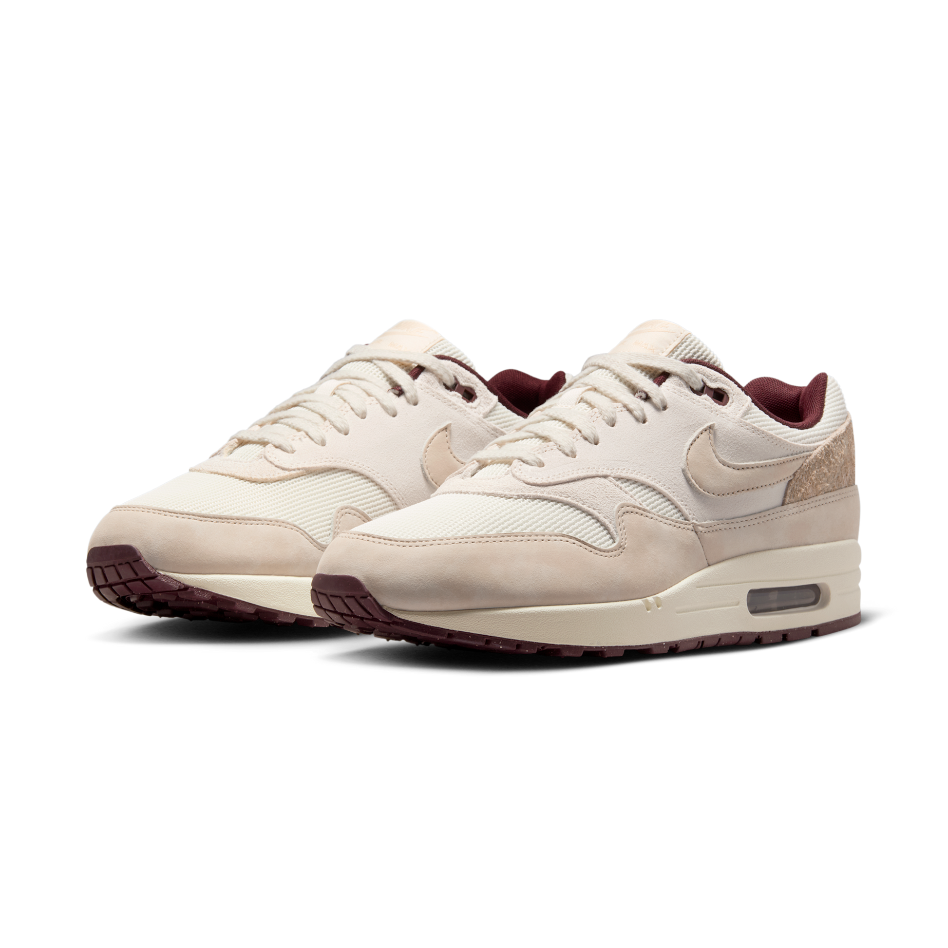 Nike Air Max 1 Sail Burgundy Crush