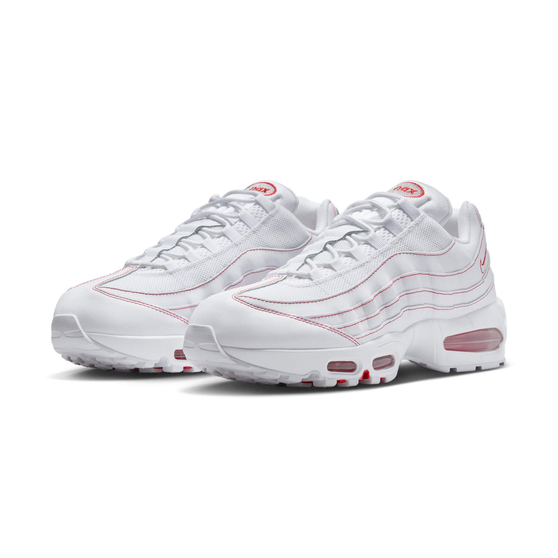 Nike Air Max 95 OG Big Bubble White University Red