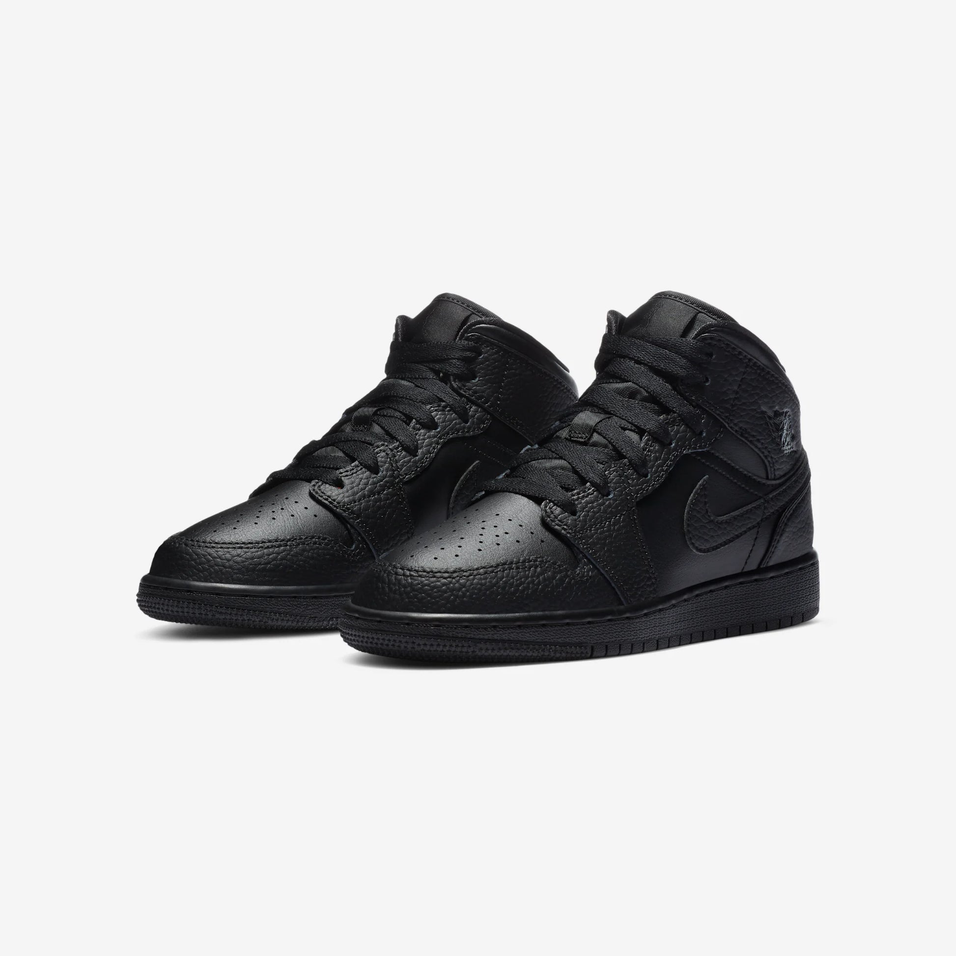 Jordan 1 Mid Black (GS)