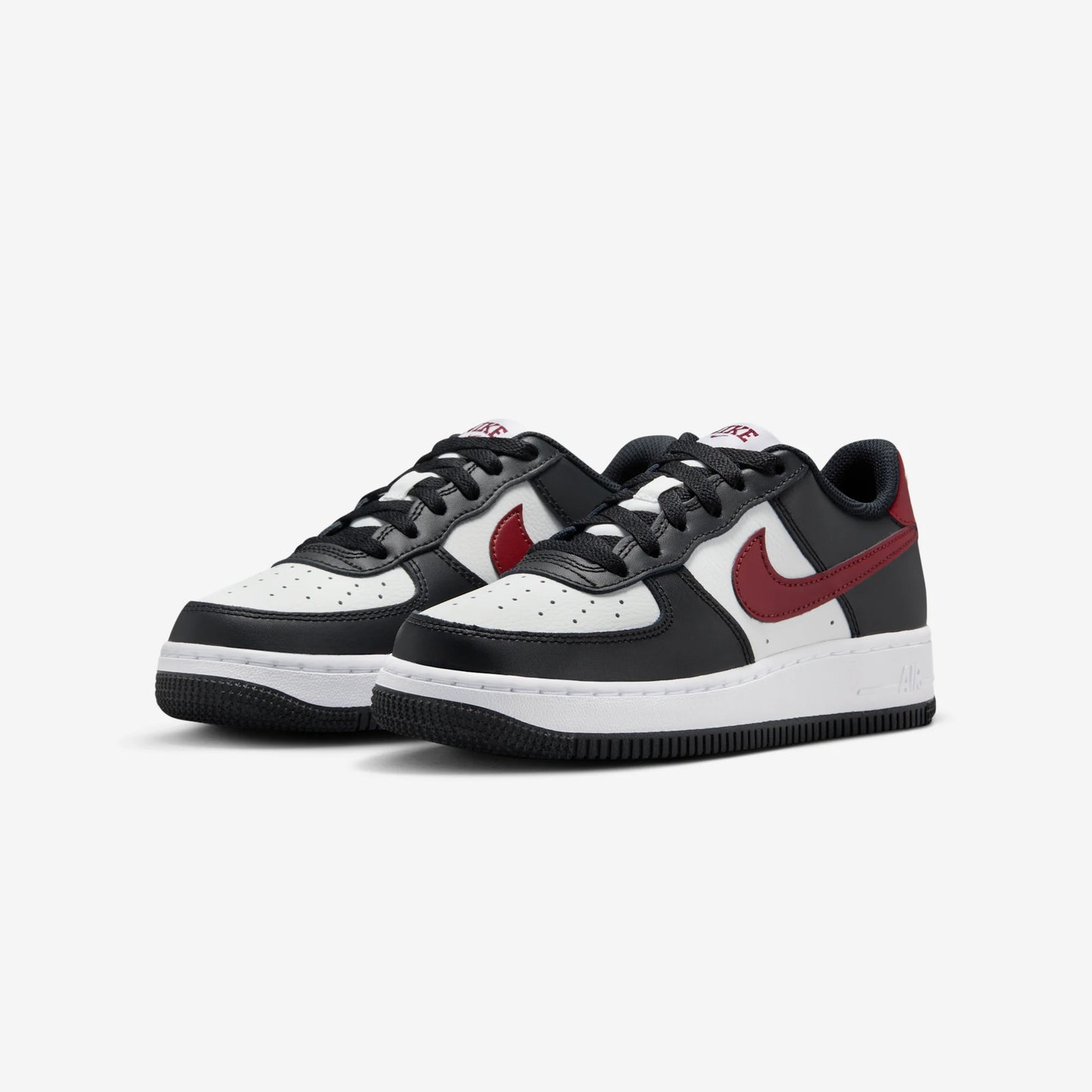 Nike Air Force 1 Low White Dark Team Red (GS)