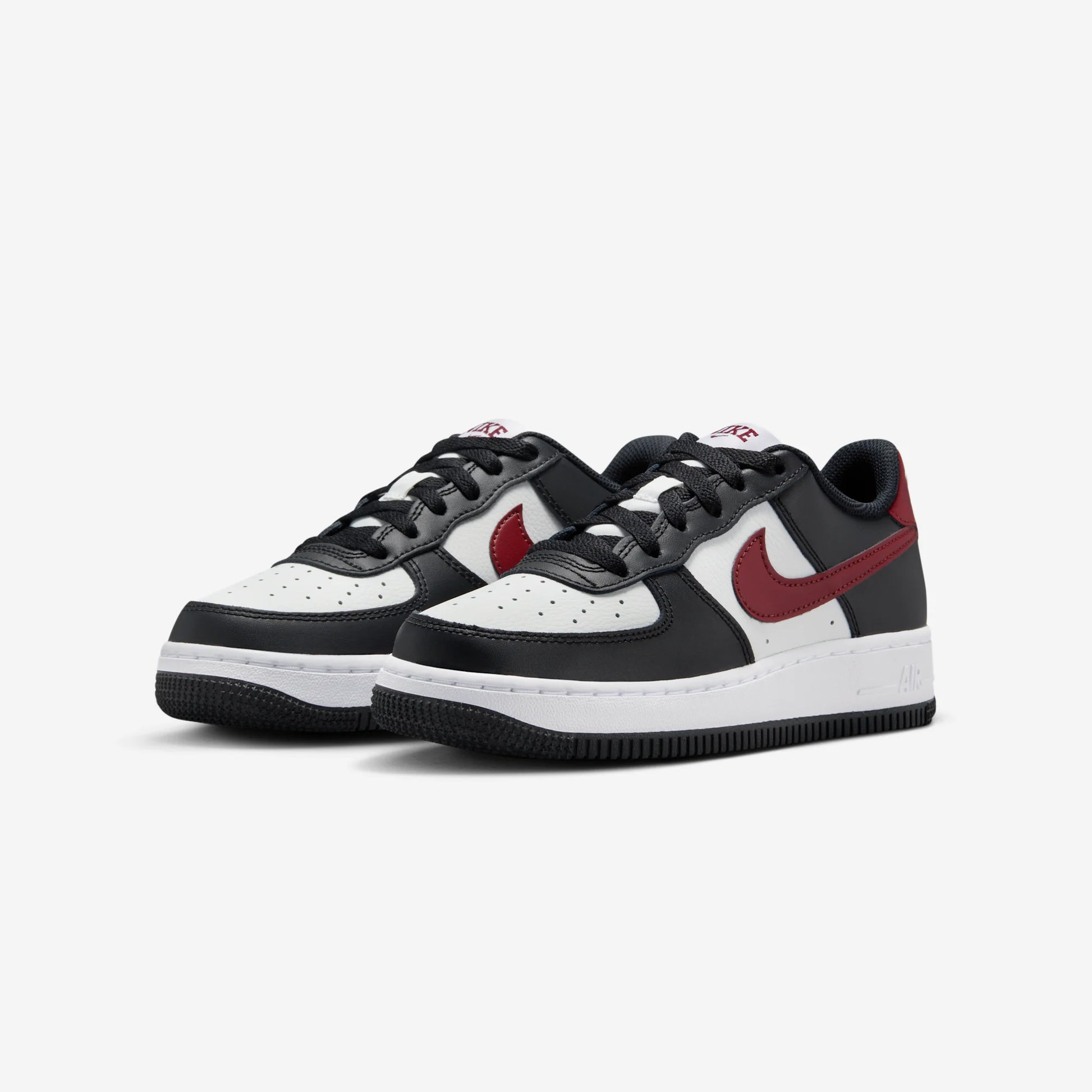 Nike Air Force 1 Low White Dark Team Red (GS)