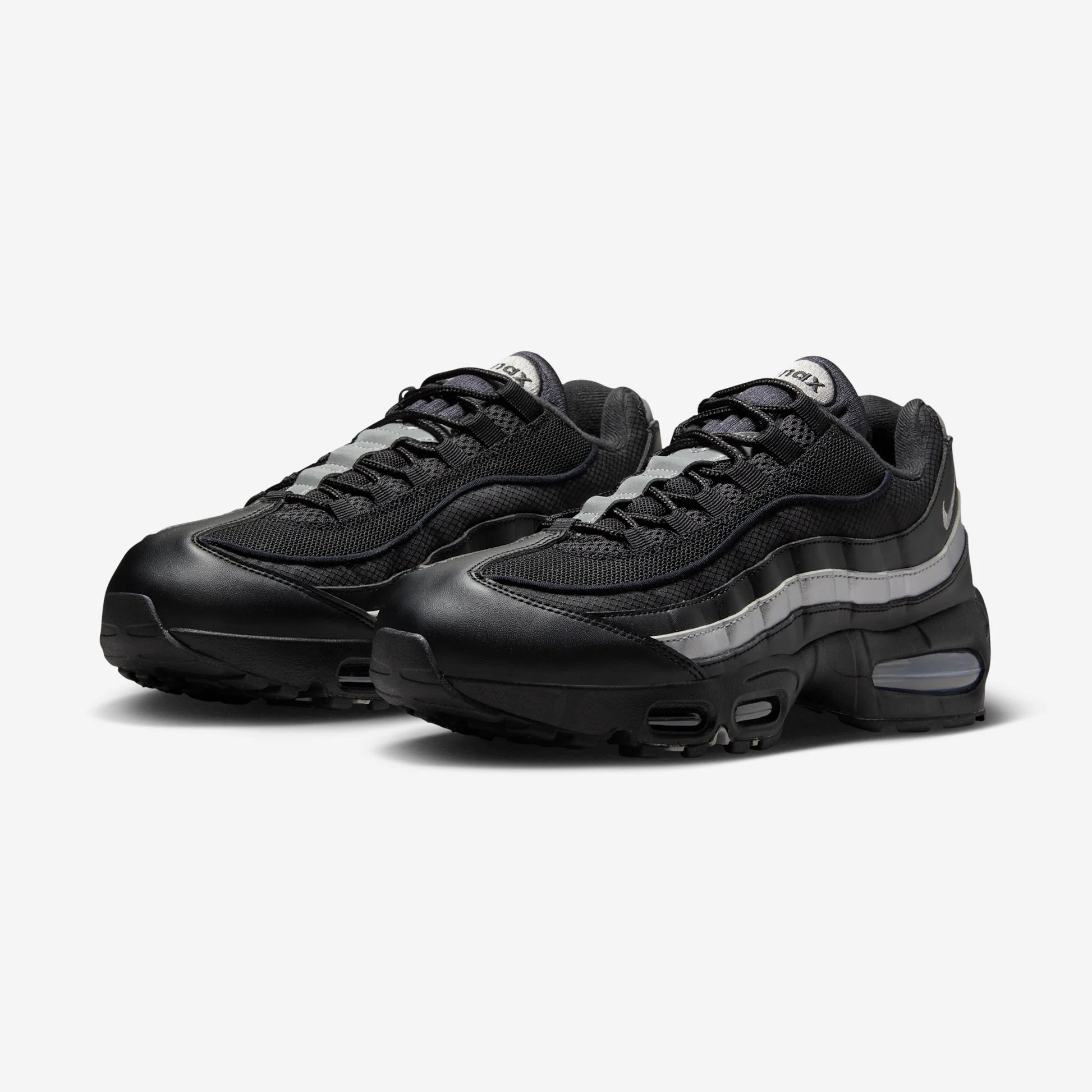 Nike Air Max 95 OG Big Bubble Black White Metallic Silver