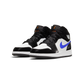 Jordan 1 Mid Black Racer Blue White (GS)