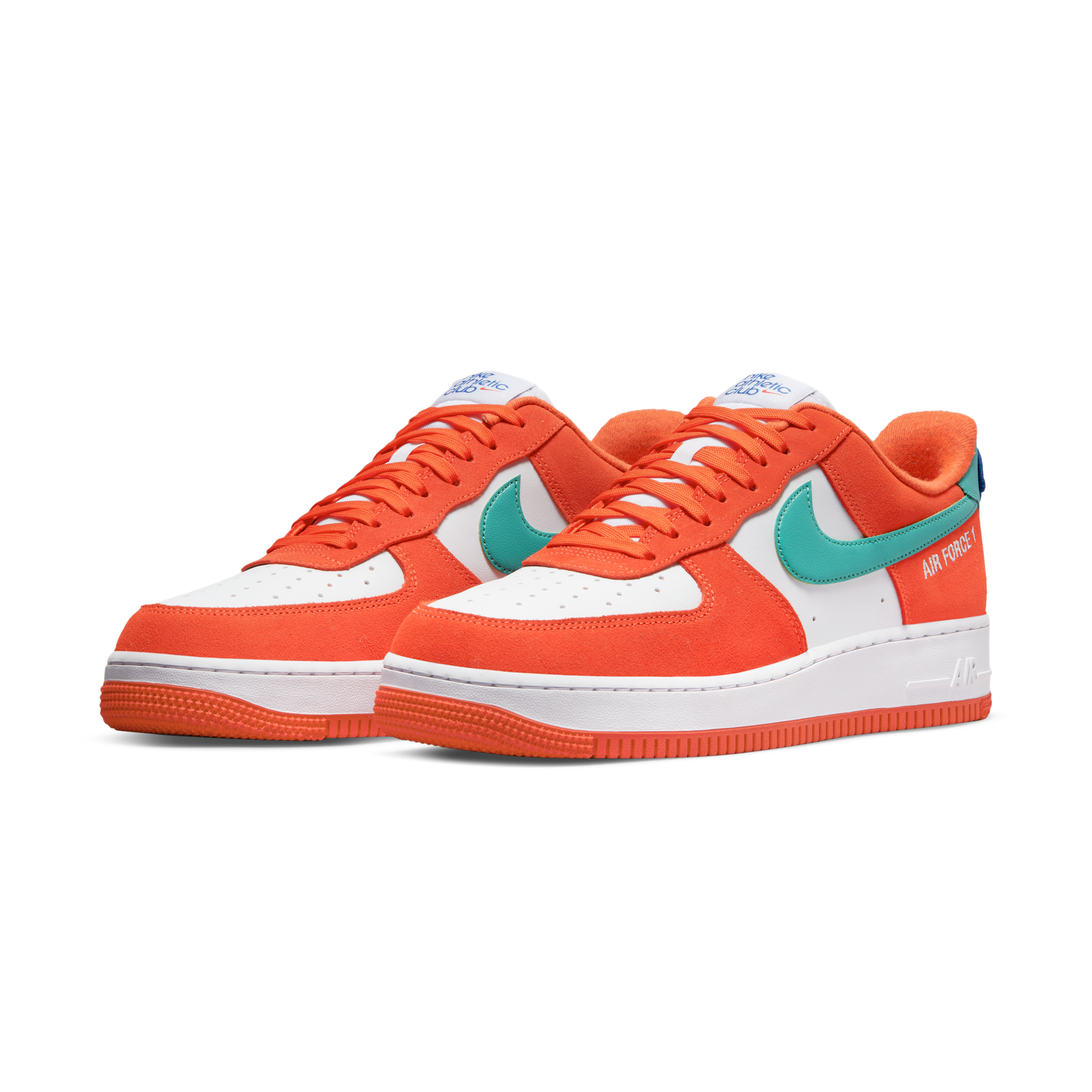 Nike Air Force 1 Low '07 LV8 Athletic Club White Orange