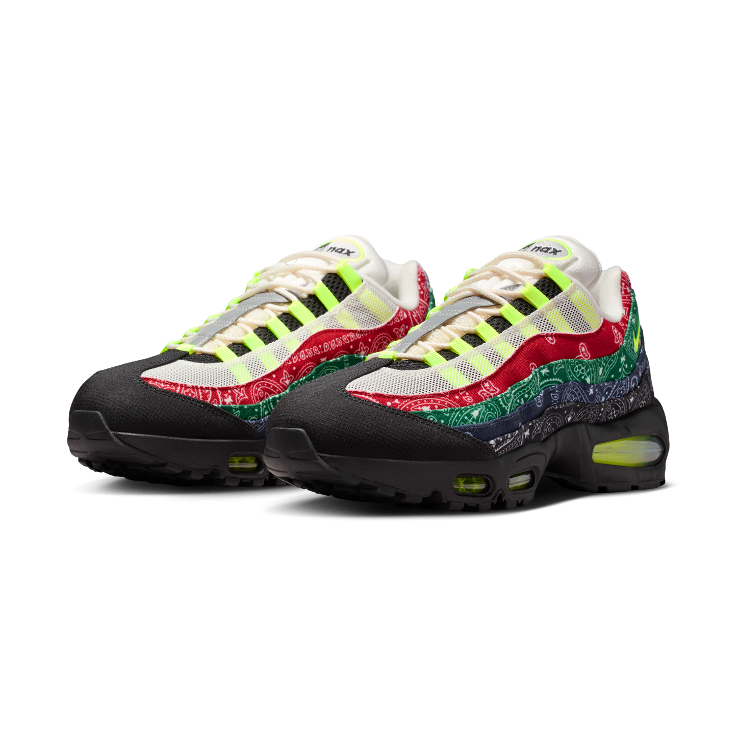 Nike Air Max 95 OG Big Bubble Neon Paisley Bandana