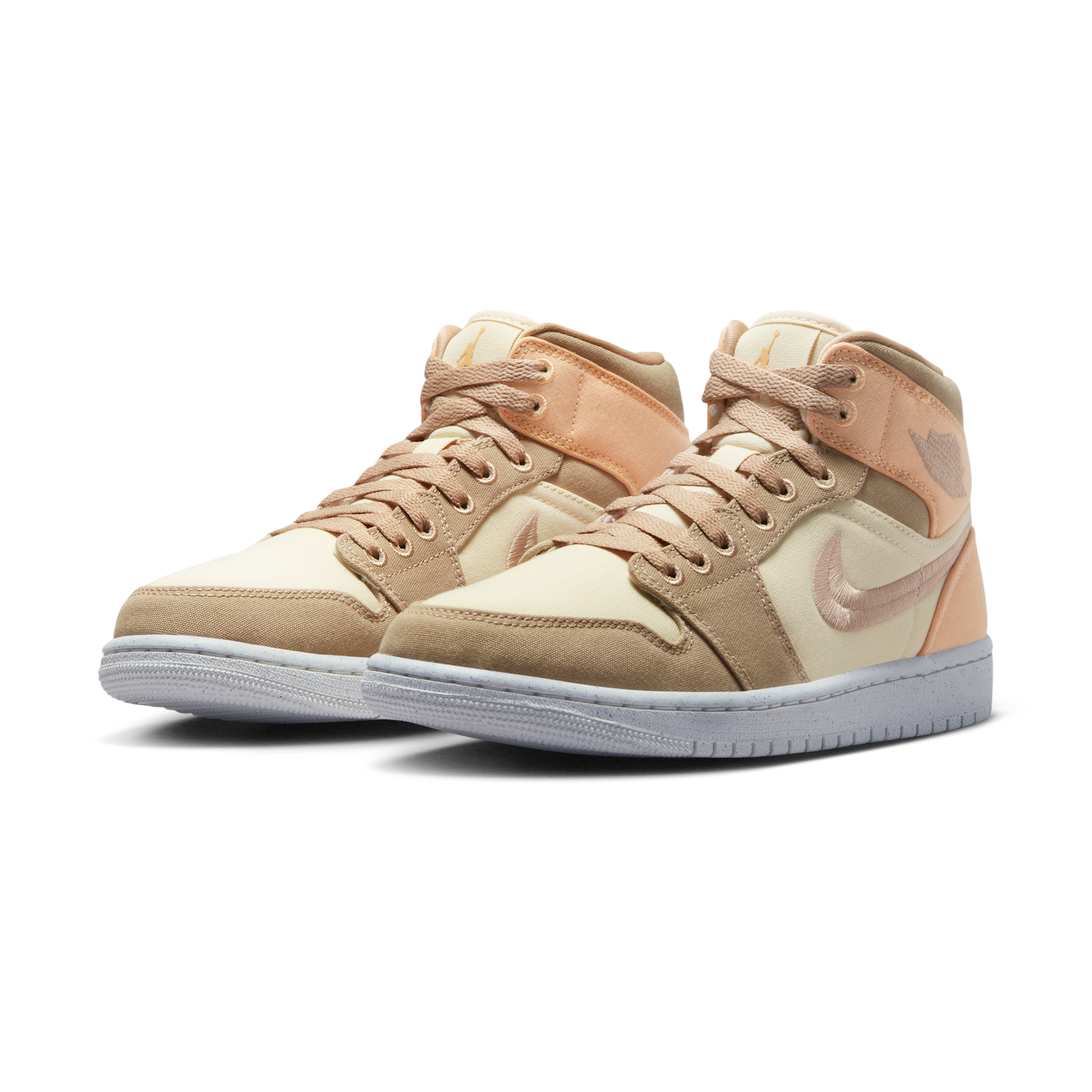 Jordan 1 Mid SE Canvas Khaki (Women's)