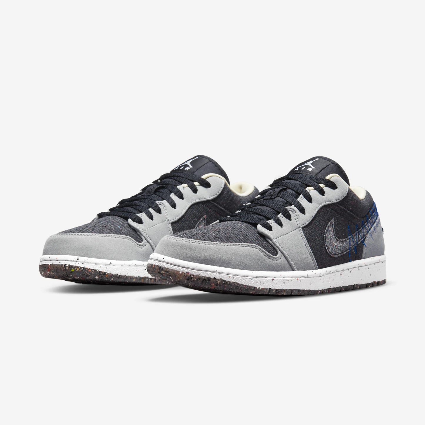 Jordan 1 Low SE Crater Black Grey