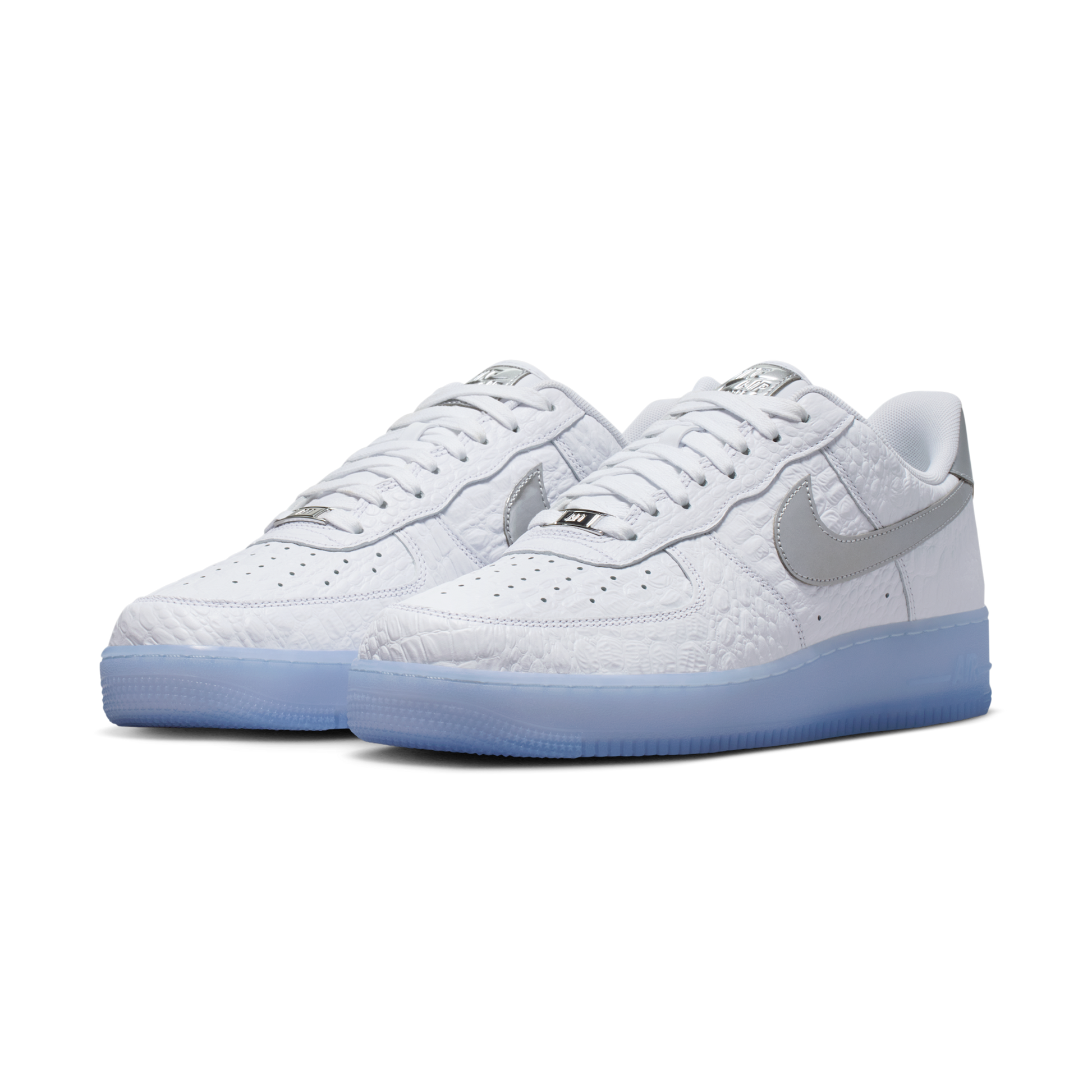 Nike Air Force 1 Low '07 Crocodile White Blue Tint