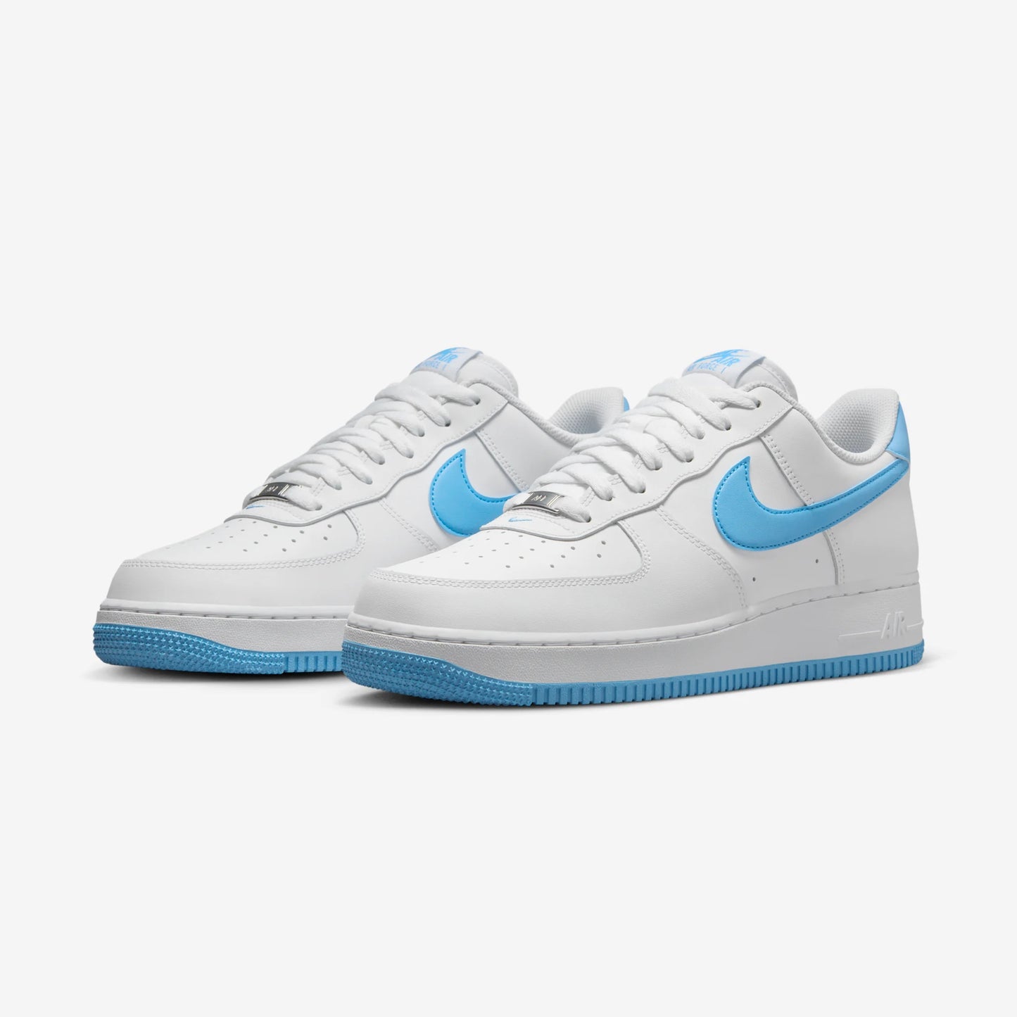 Nike Air Force 1 Low '07 White Aquarius Blue