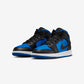 Jordan 1 Mid Black Royal Blue (GS)