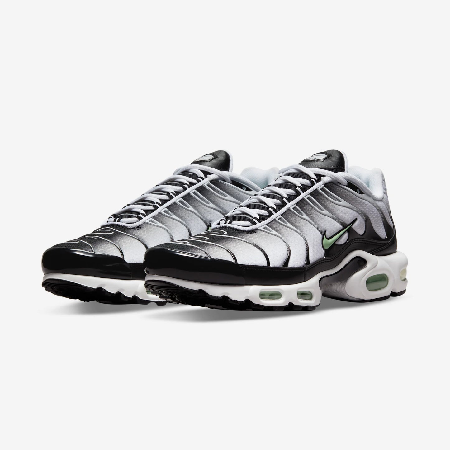Nike Air Max Plus White Black Mint Green