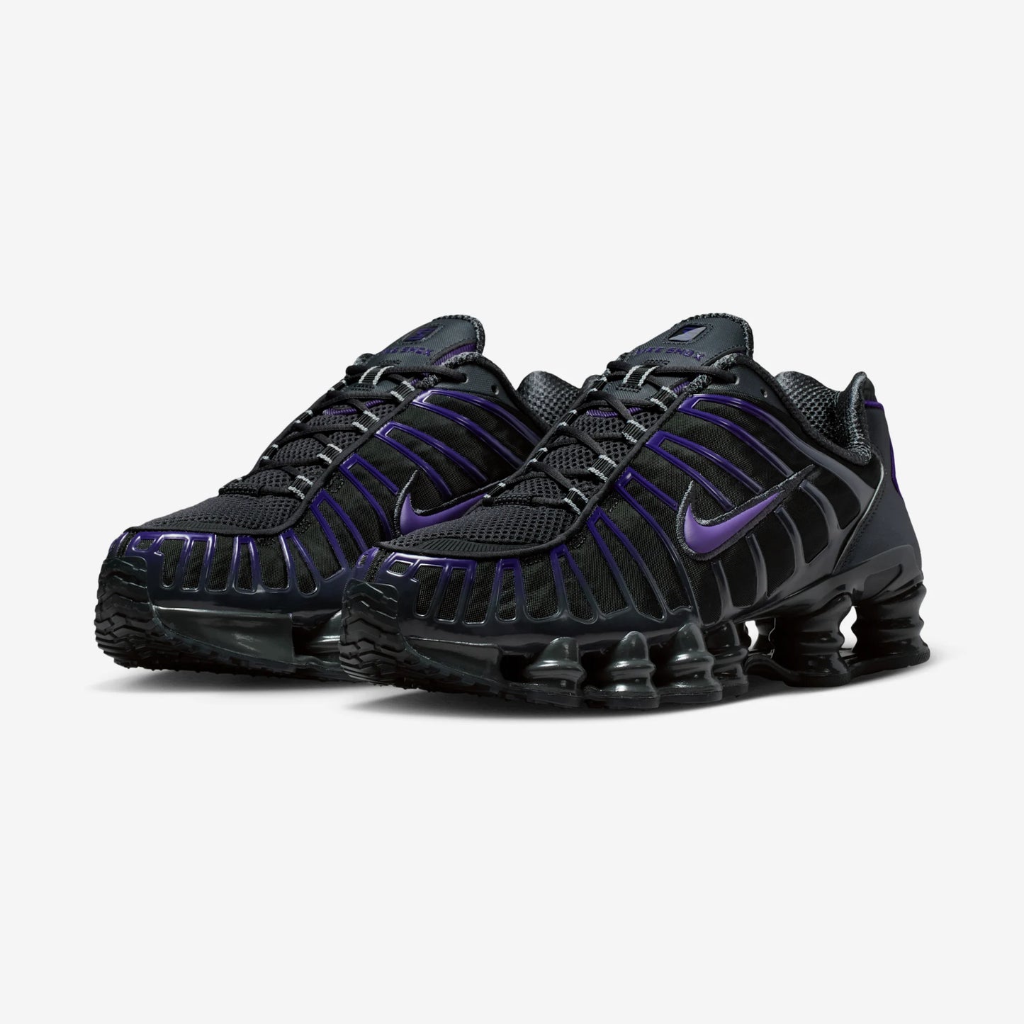 Nike Shox TL Dark Smoke Grey Court Purple