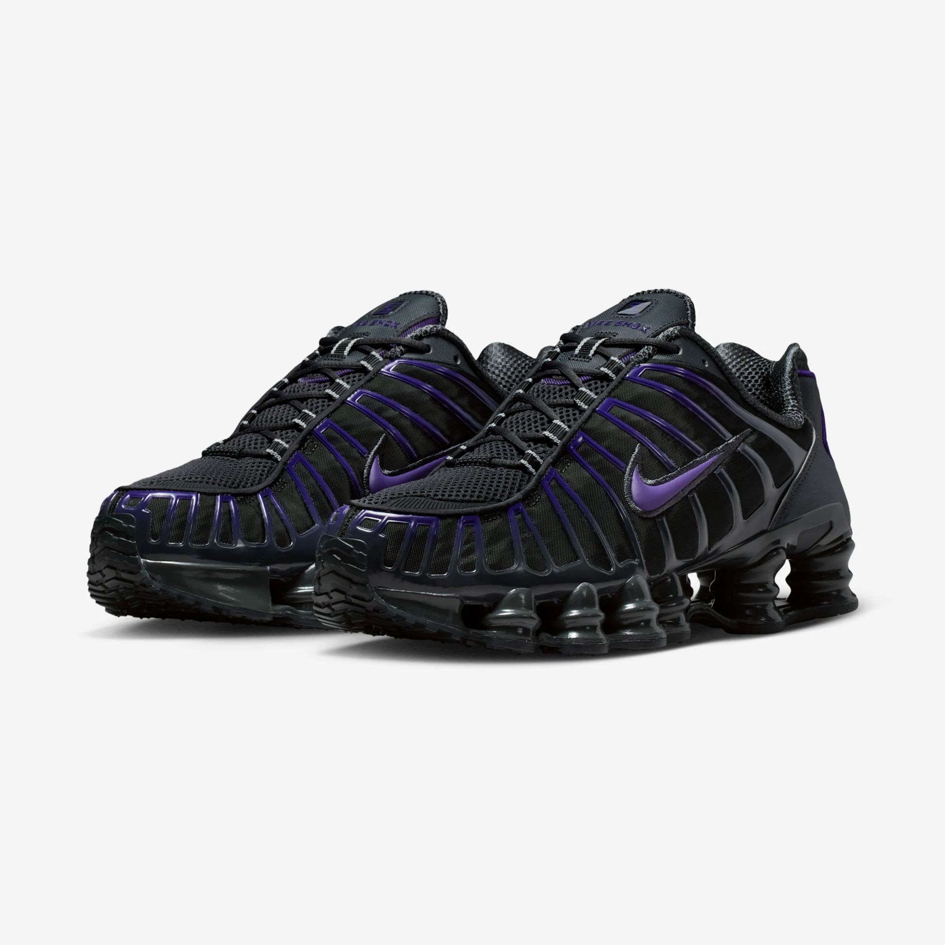 Nike Shox TL Dark Smoke Grey Court Purple