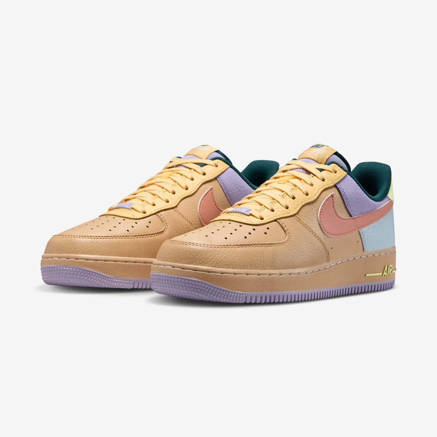 Nike Air Force 1 Low '07 Sesame Hydrangeas Soft Yellow Apricot Agate