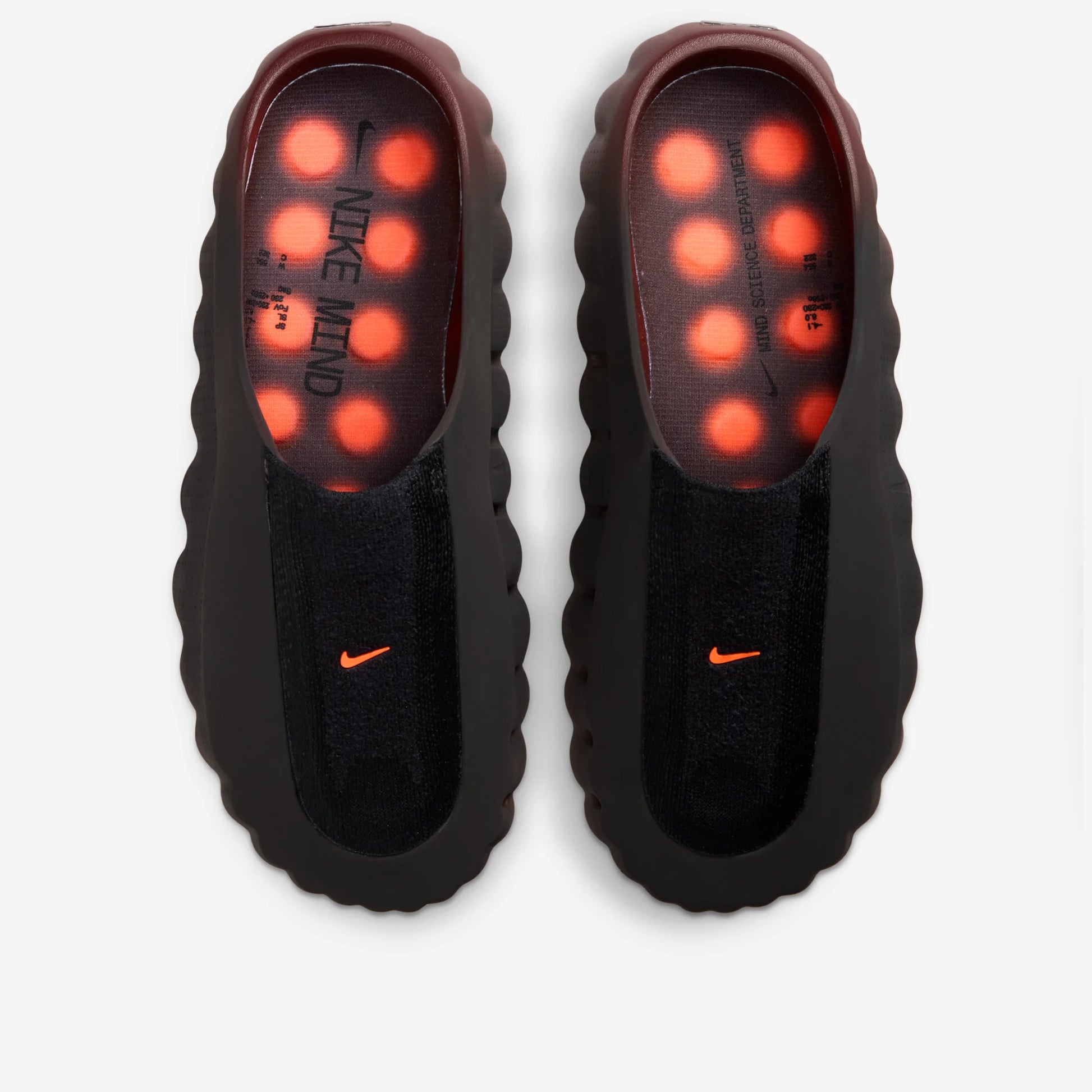 Nike Mind 001 Flyknit Slide Bronze Eclipse Total Orange