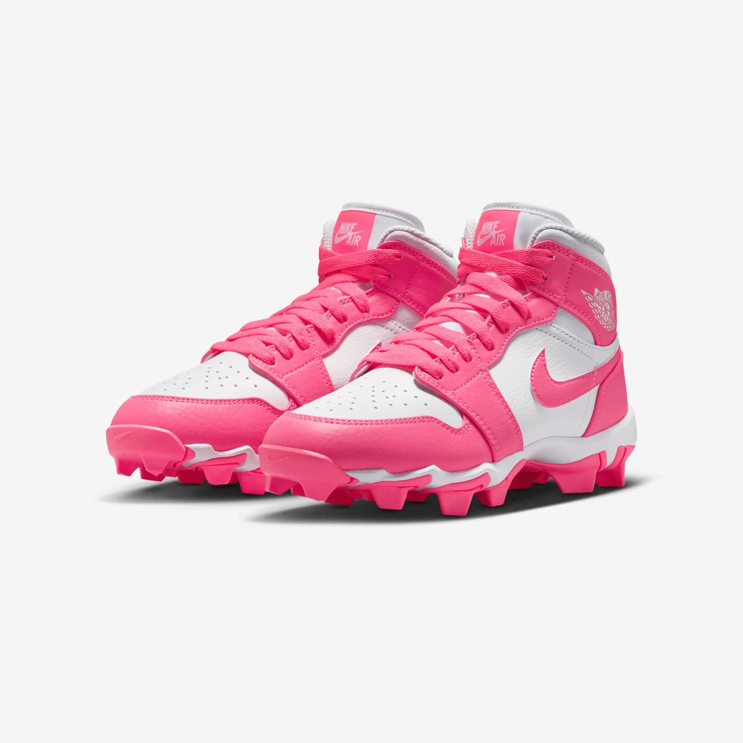 Jordan 1 Mid Cleat White Digital Pink (GS)