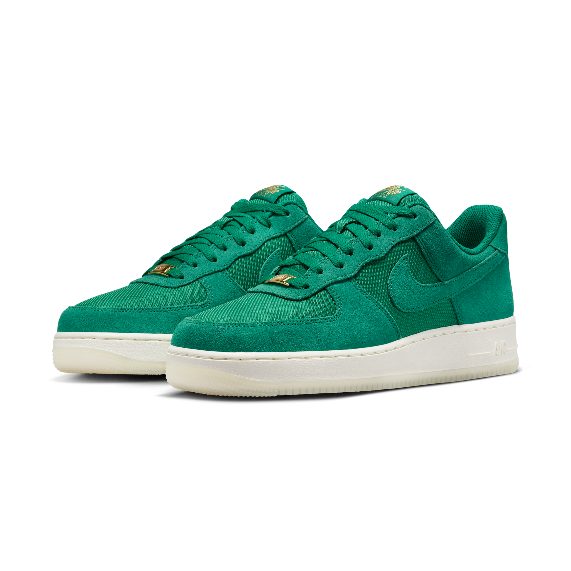 Nike Air Force 1 Low '07 LV8 Malachite Pale Ivory Metallic Gold
