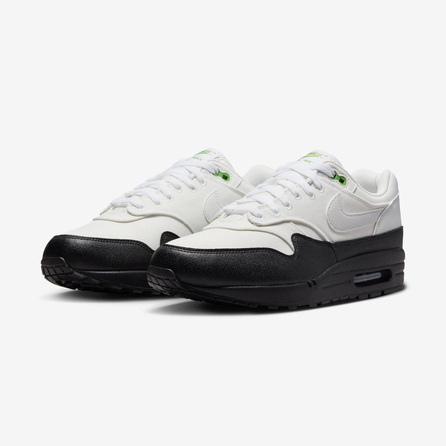 Nike Air Max 1 White Black Chlorophyll