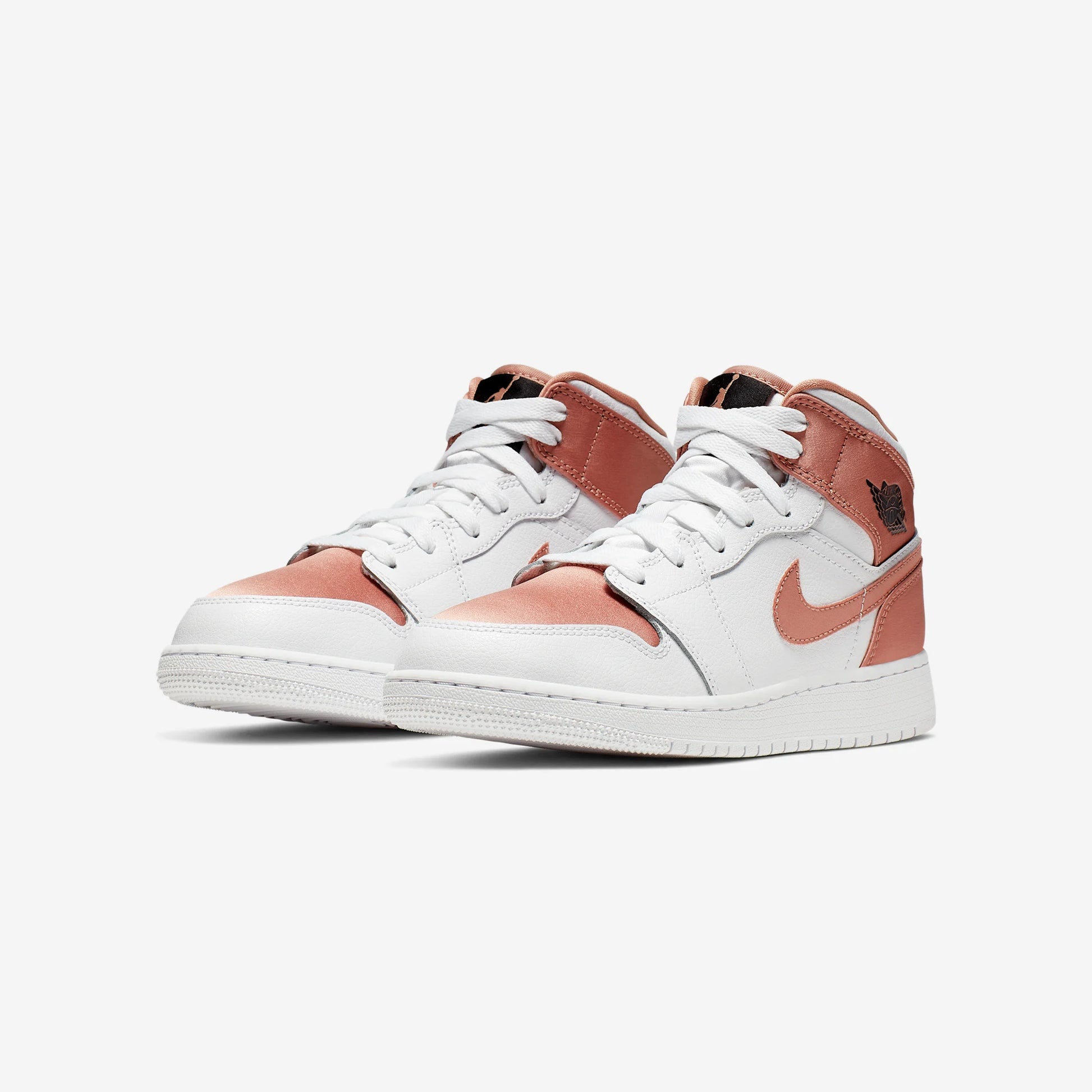 Jordan 1 Mid White Rose Gold (GS)