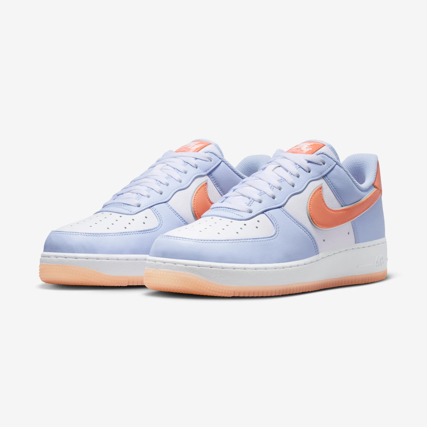 Nike Air Force 1 Low '07 Hydrogen Blue Orange Frost