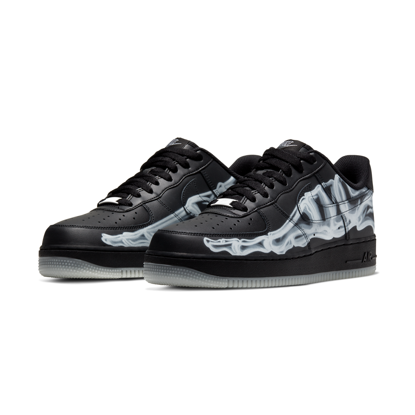 Nike Air Force 1 Low Black Skeleton Halloween (2019)