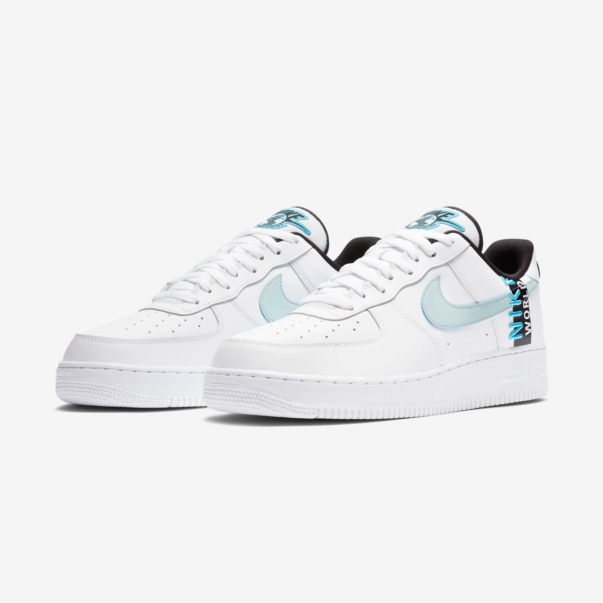 Nike Air Force 1 Low '07 LV8 Worldwide Pack White Blue Fury