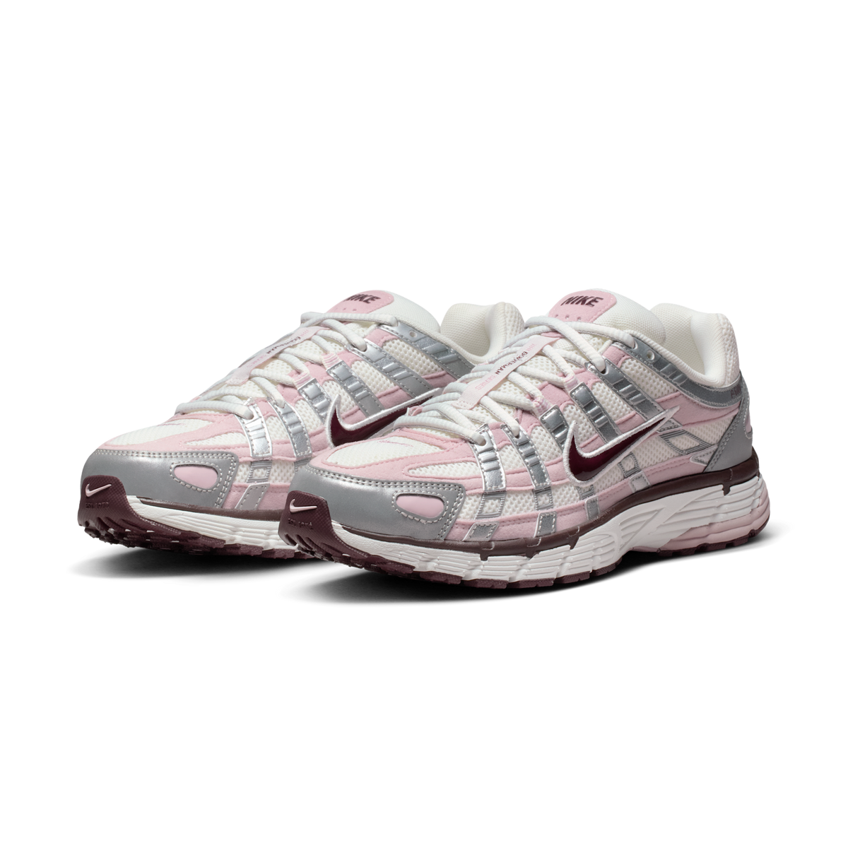 Nike P-6000 Silver Burgundy Plum Chalk (Women's)