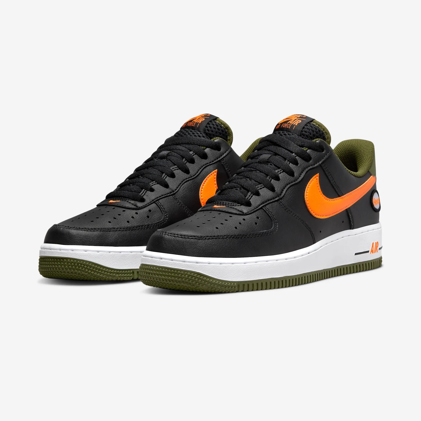 Nike Air Force 1 Low Hoops Black University Gold