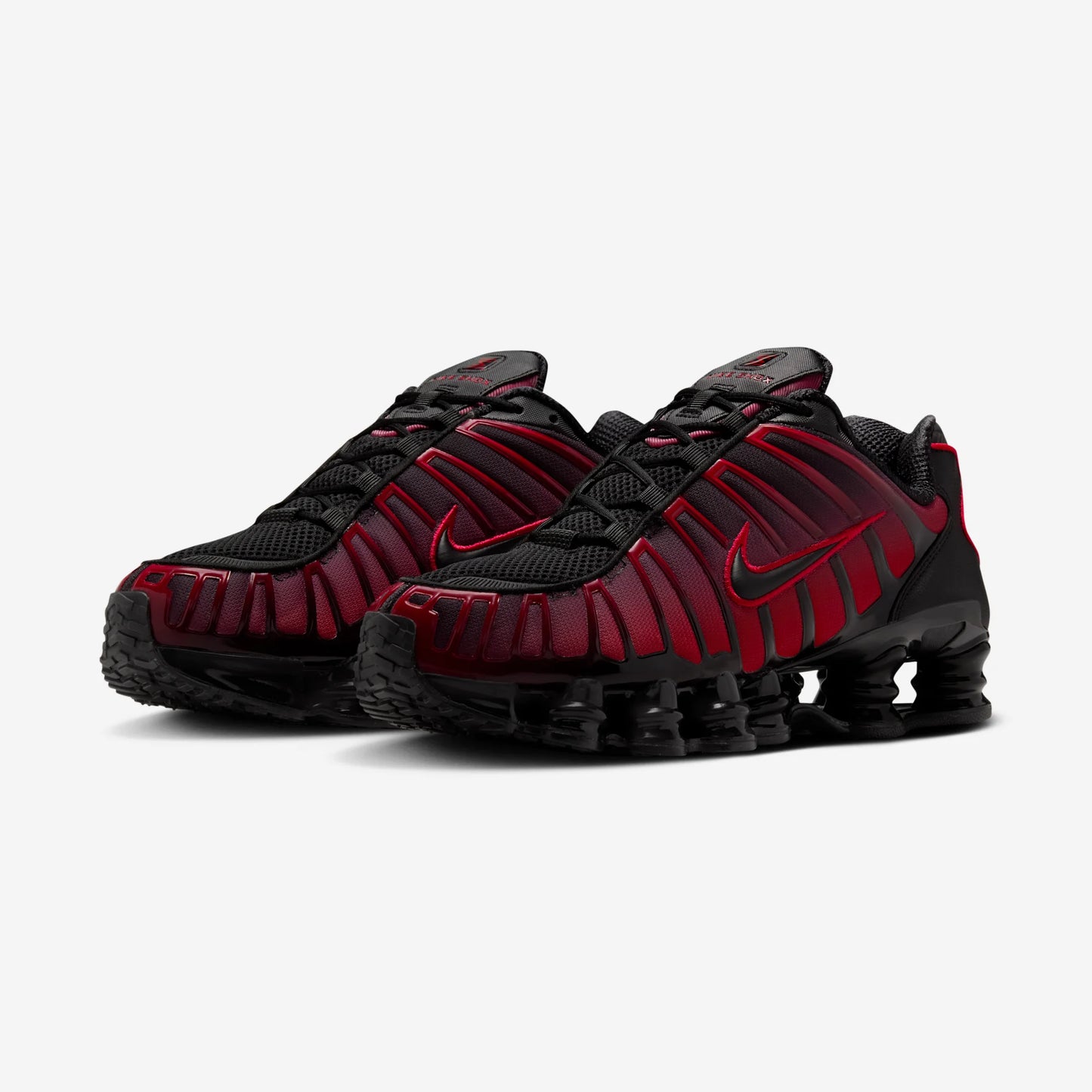 Nike Shox TL Black University Red Gradient