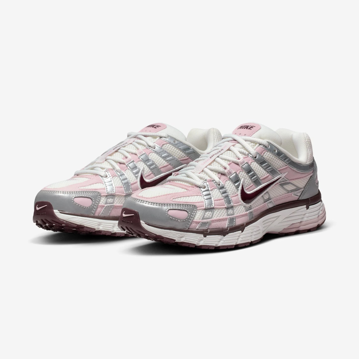 Nike P-6000 Silver Burgundy Plum Chalk (Women's)