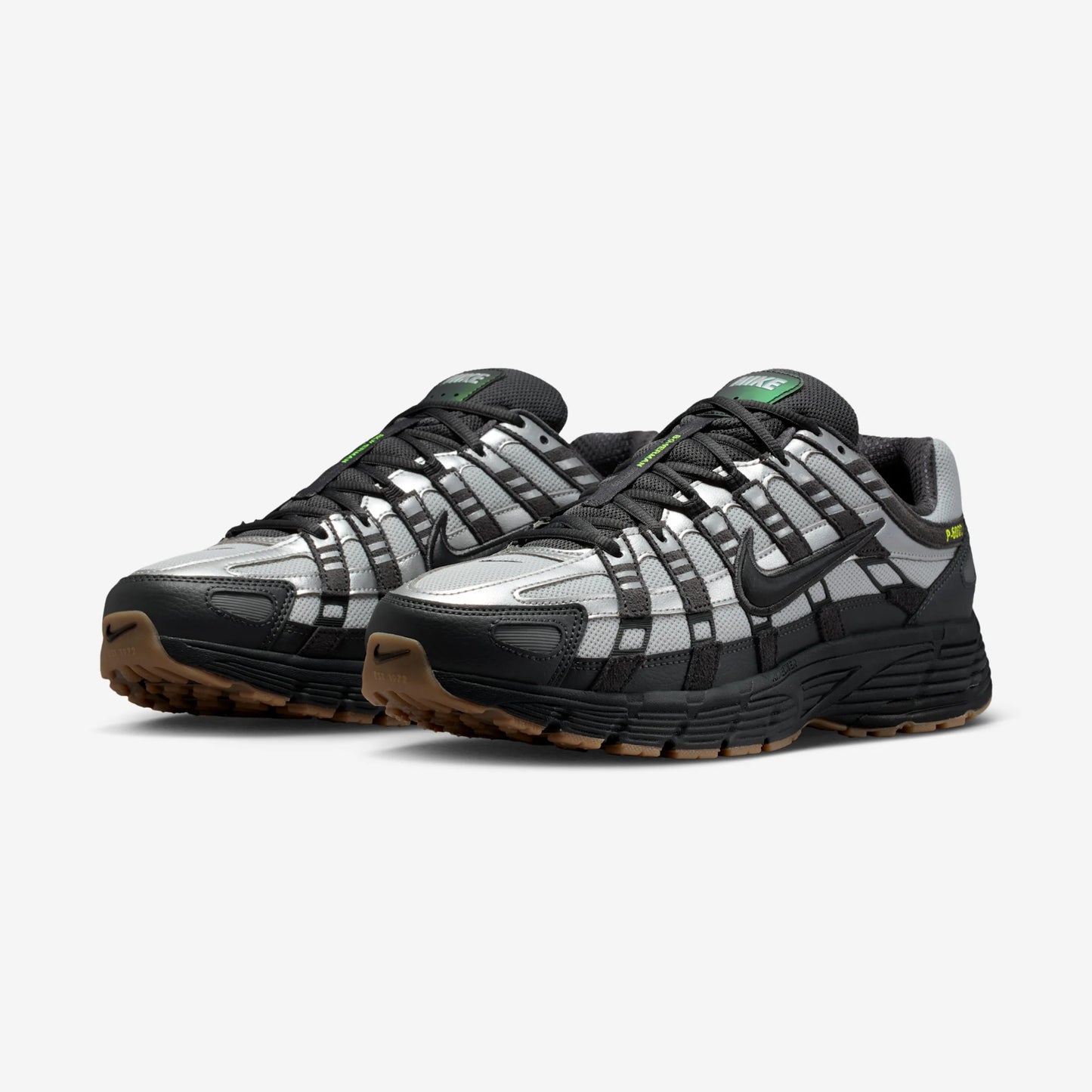 Nike P-6000 Grey Fog Volt Black