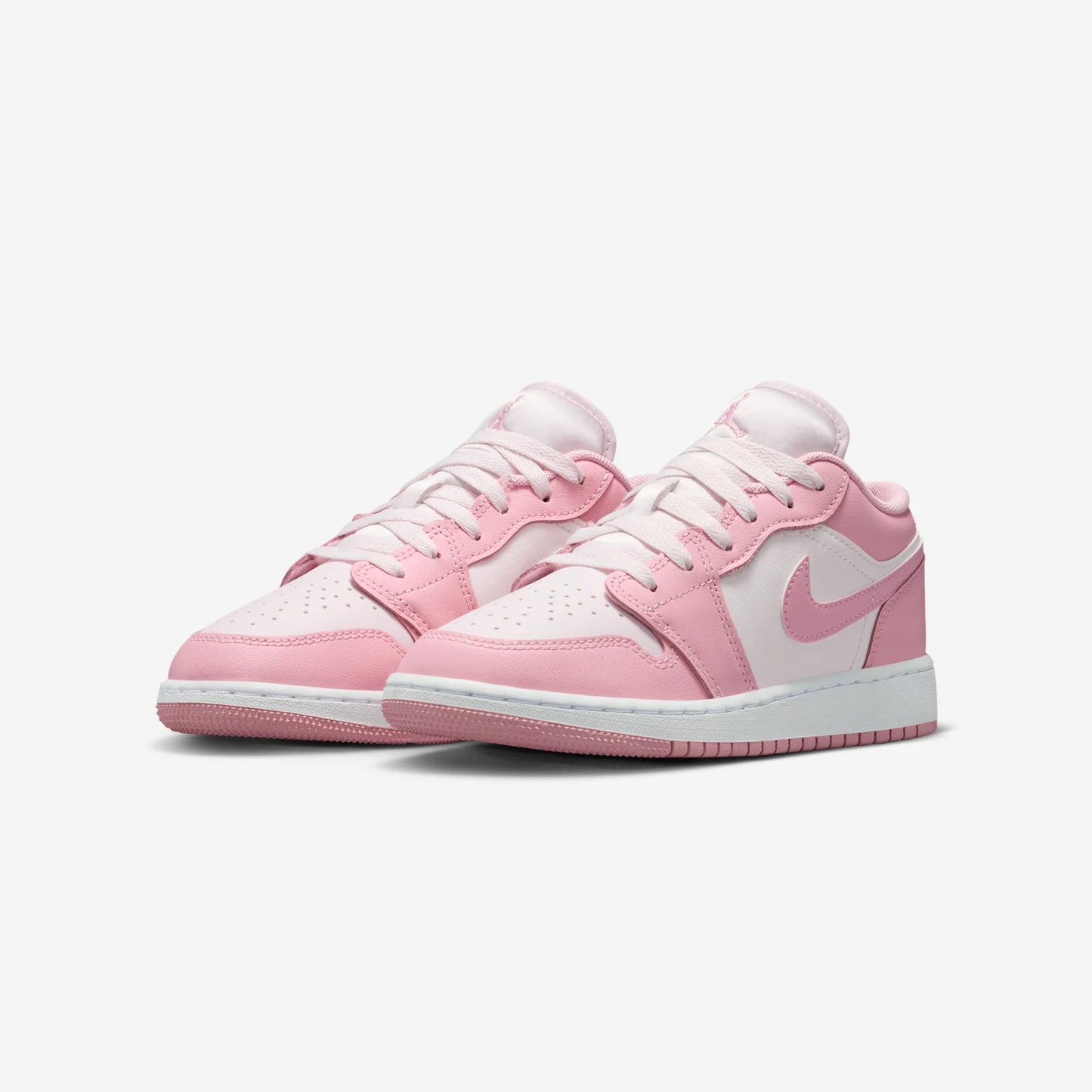 Jordan 1 Low Medium Soft Pink White (GS)