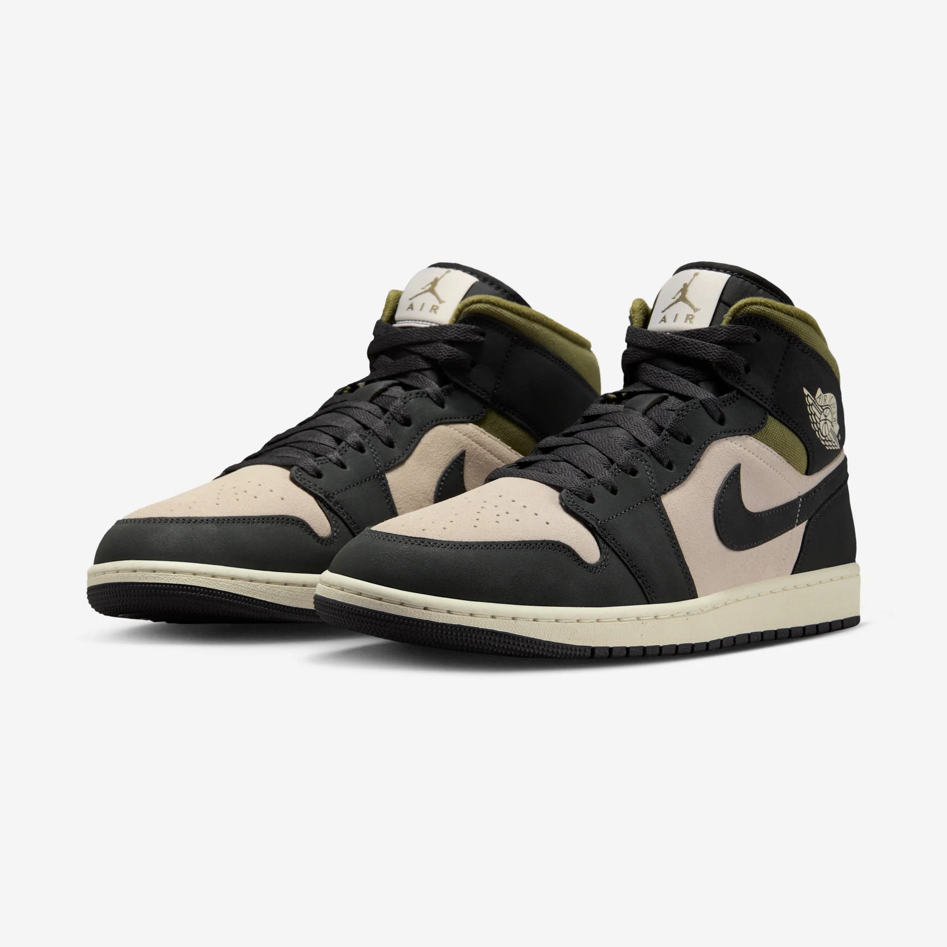 Jordan 1 Mid SE Off Noir Medium Olive